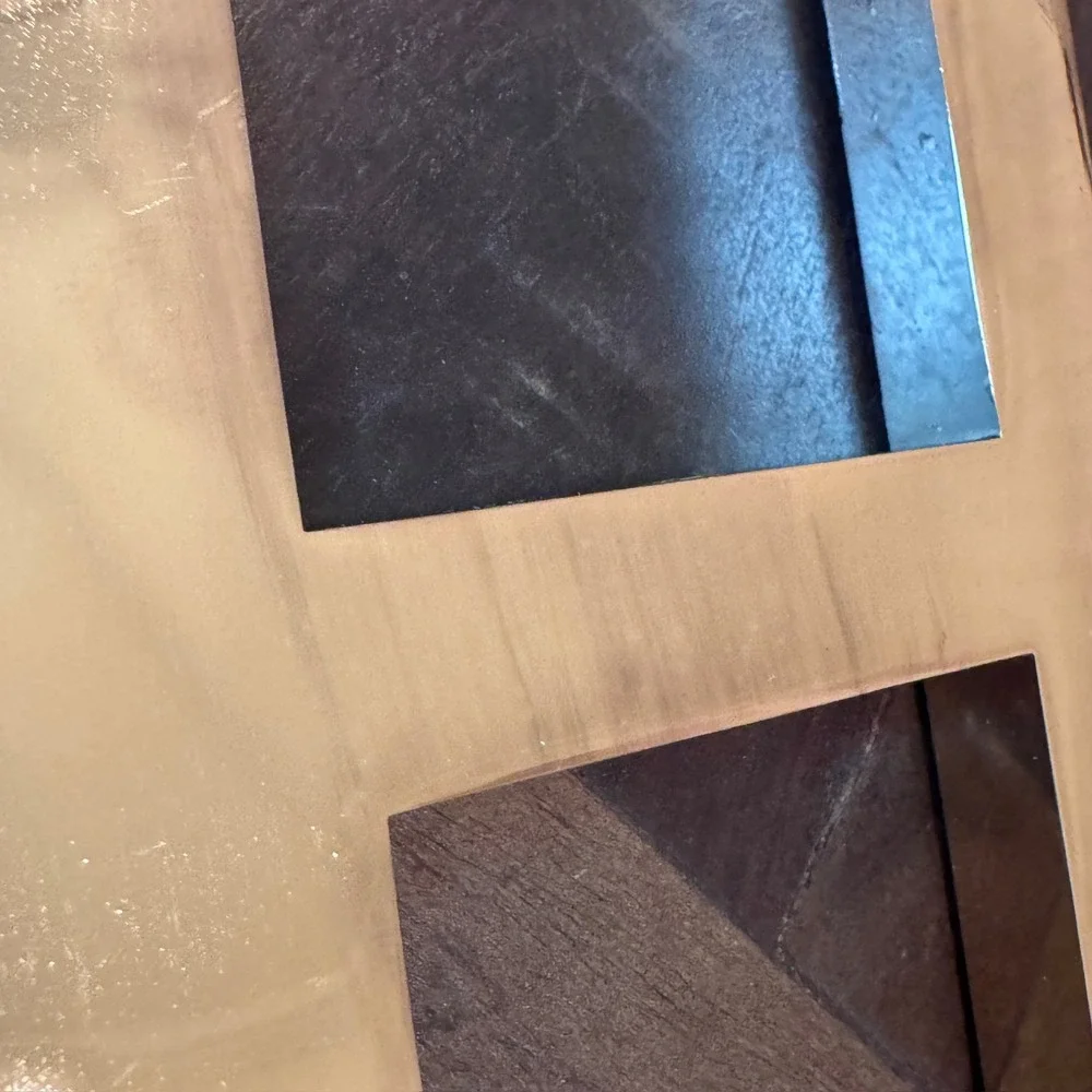 Delish Gold Wall Sign Kitchen Dining Room Decor Modern Metal Foodie Accent‎